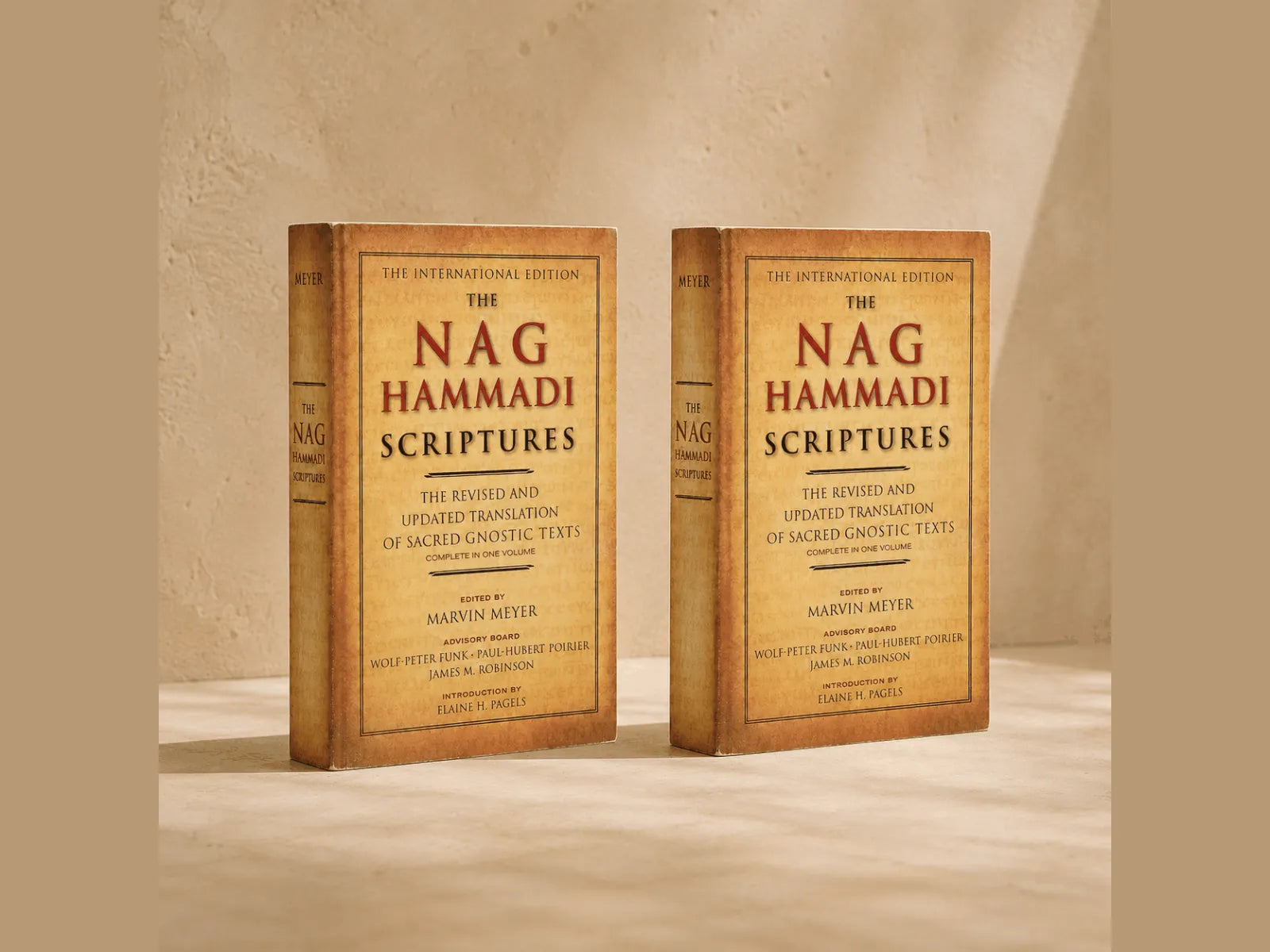 Two copies of the HarperOne edition