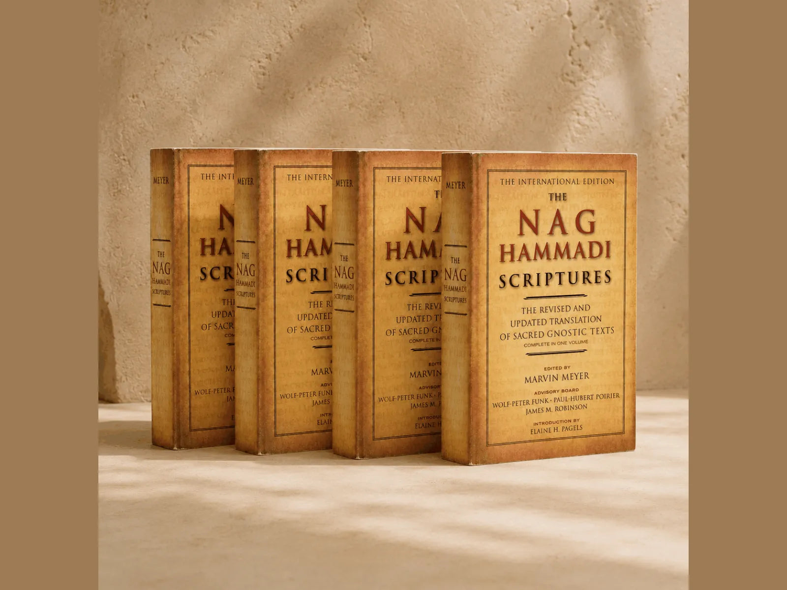 Four copies of the HarperOne edition